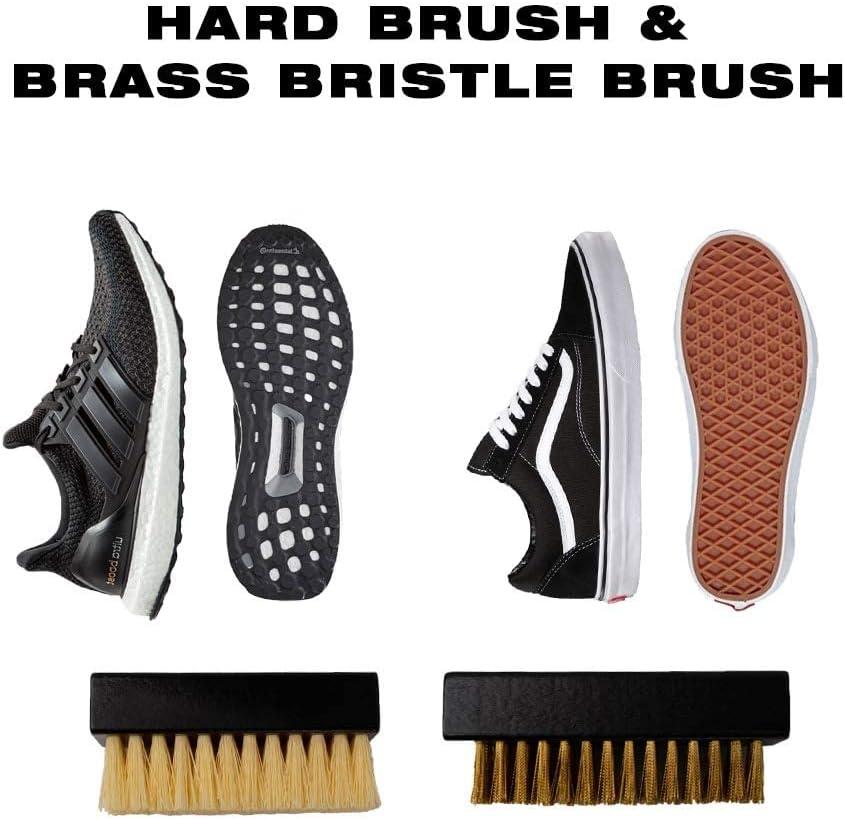 Unique Bargains Canvas Sneakers Handheld Shoes Cleaning Scrub Brushes  Multicolor 3 Pcs