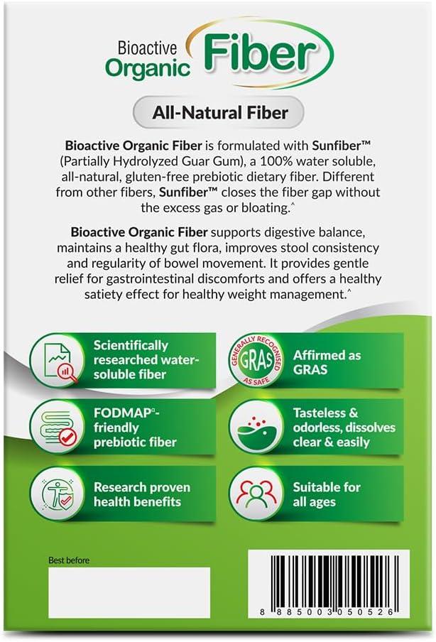 LABO Nutrition Bioactive Organic Fiber Sunfiber Soluble Prebiotic Fiber