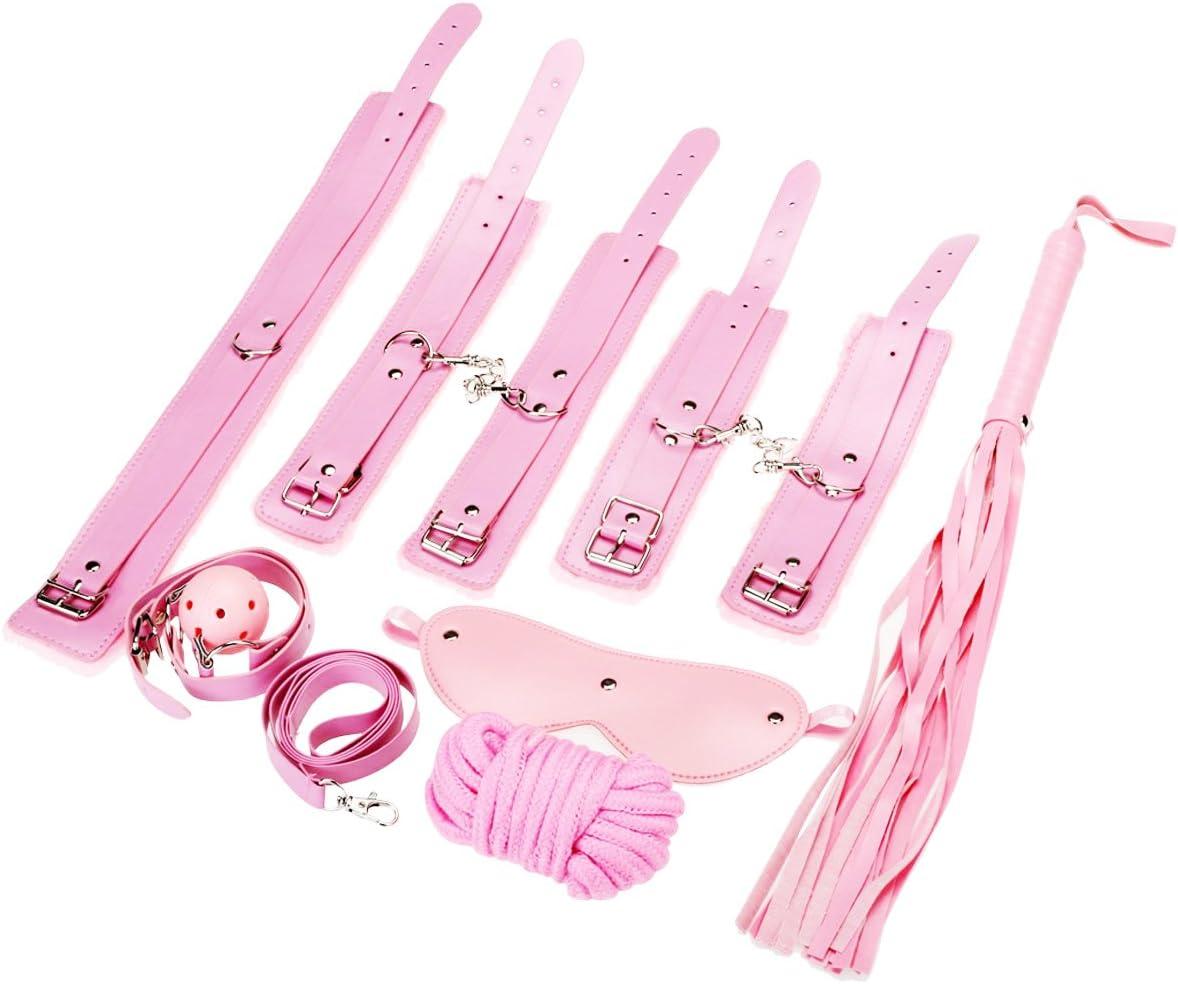 Pink 10 Pcs Bondage Kit
