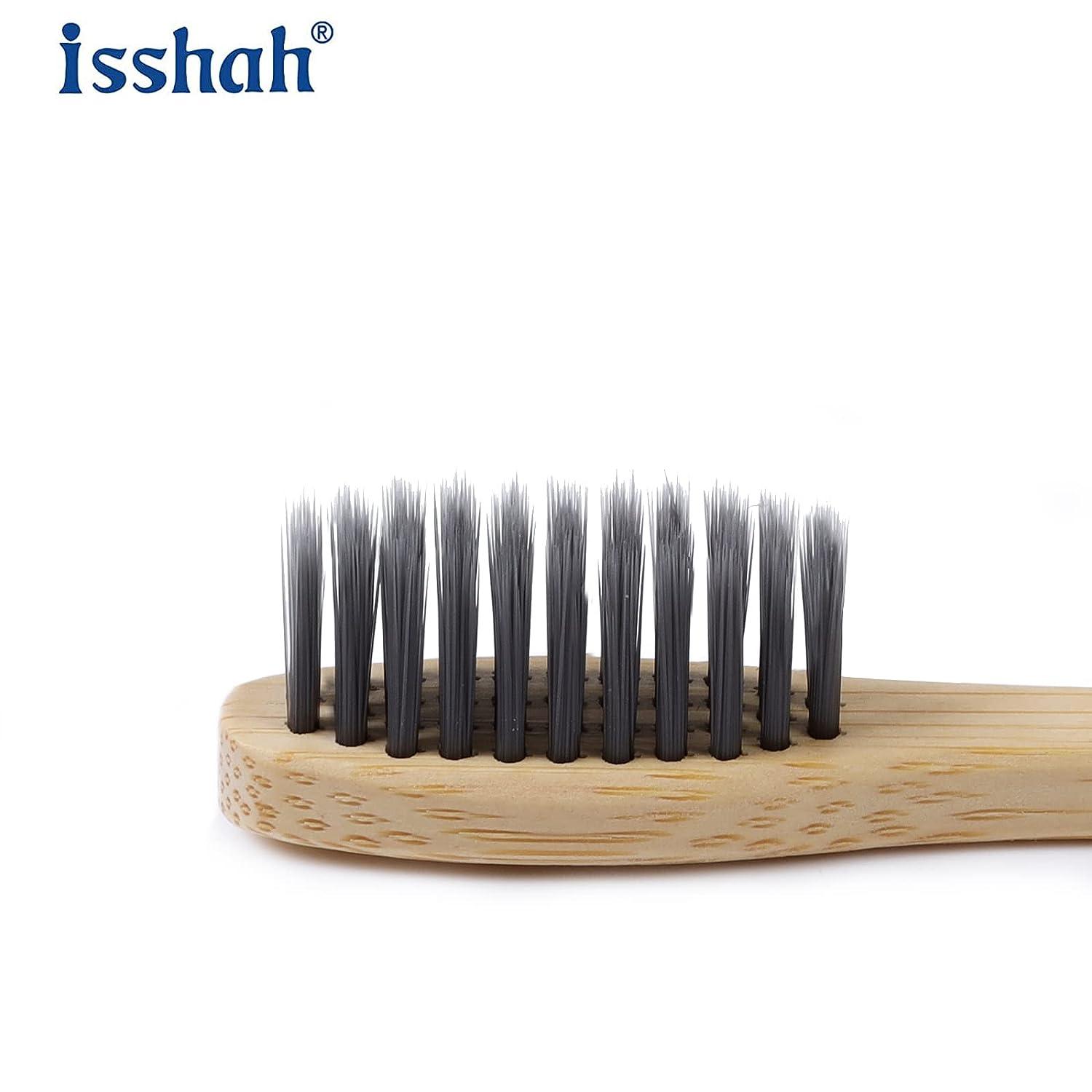 Isshah Bamboo Charcoal Toothbrush - Thumbnail 2