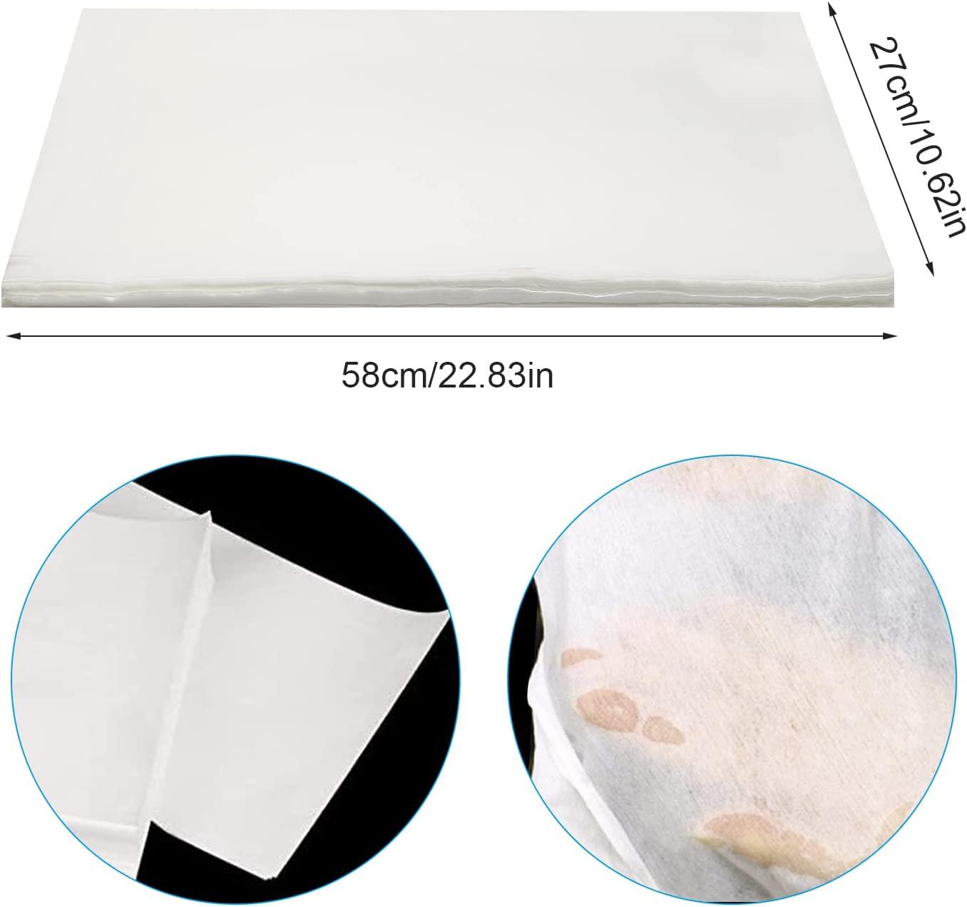 Vkinman Bird Cage Paper Liners NonWoven Bird Nesting Box Pads, 100