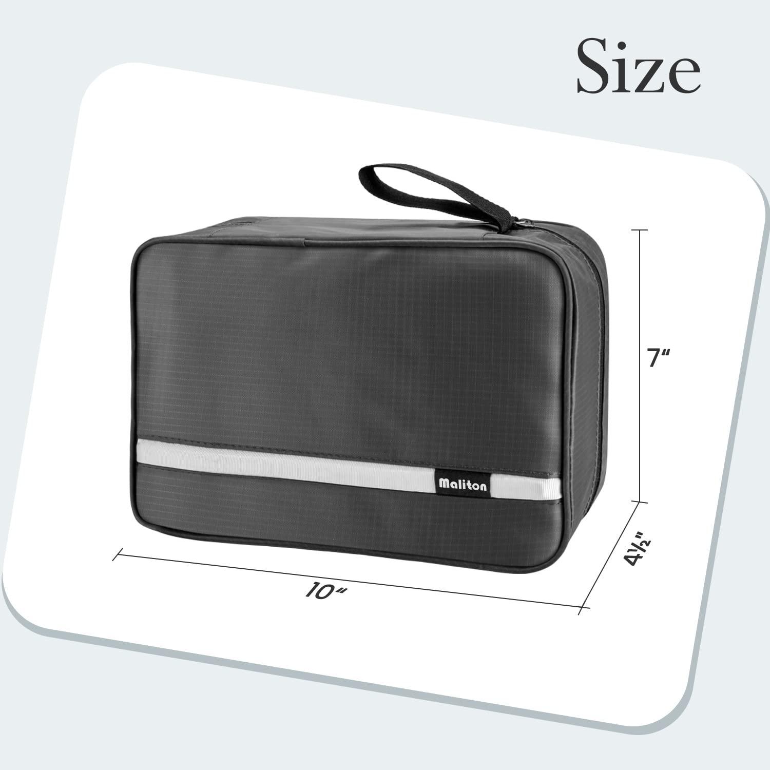 Large Waterproof Toiletry Bag for Men & Women - 4 Compartment Hanging Travel Hygiene Shower Bag (Black) | Buy Now with Express International Delivery | GoSupps.com Large Waterproof Toiletry Bag for Men & Women - 4 Compartment Hanging Travel Hygiene Shower Bag (Black) | Buy Now with Express International Delivery | GoSupps.com