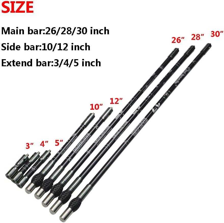 AMEYXGS Balance Bar Stabilizer 3/4/5/10/12/26/28/30 inch Carbon
