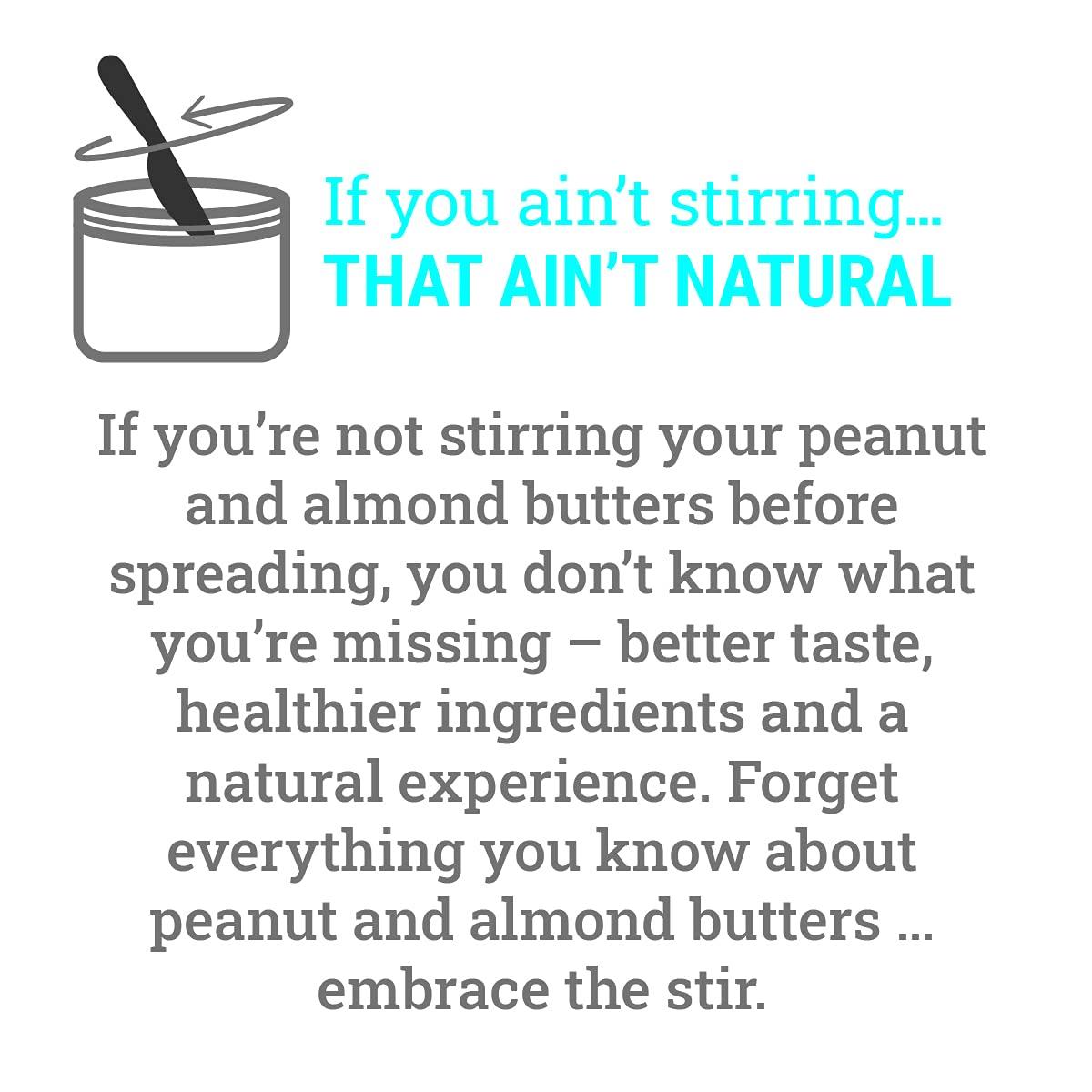 Natural Way Peanut Butter, Original, (1) 16 Ounce Jar Made with Olive