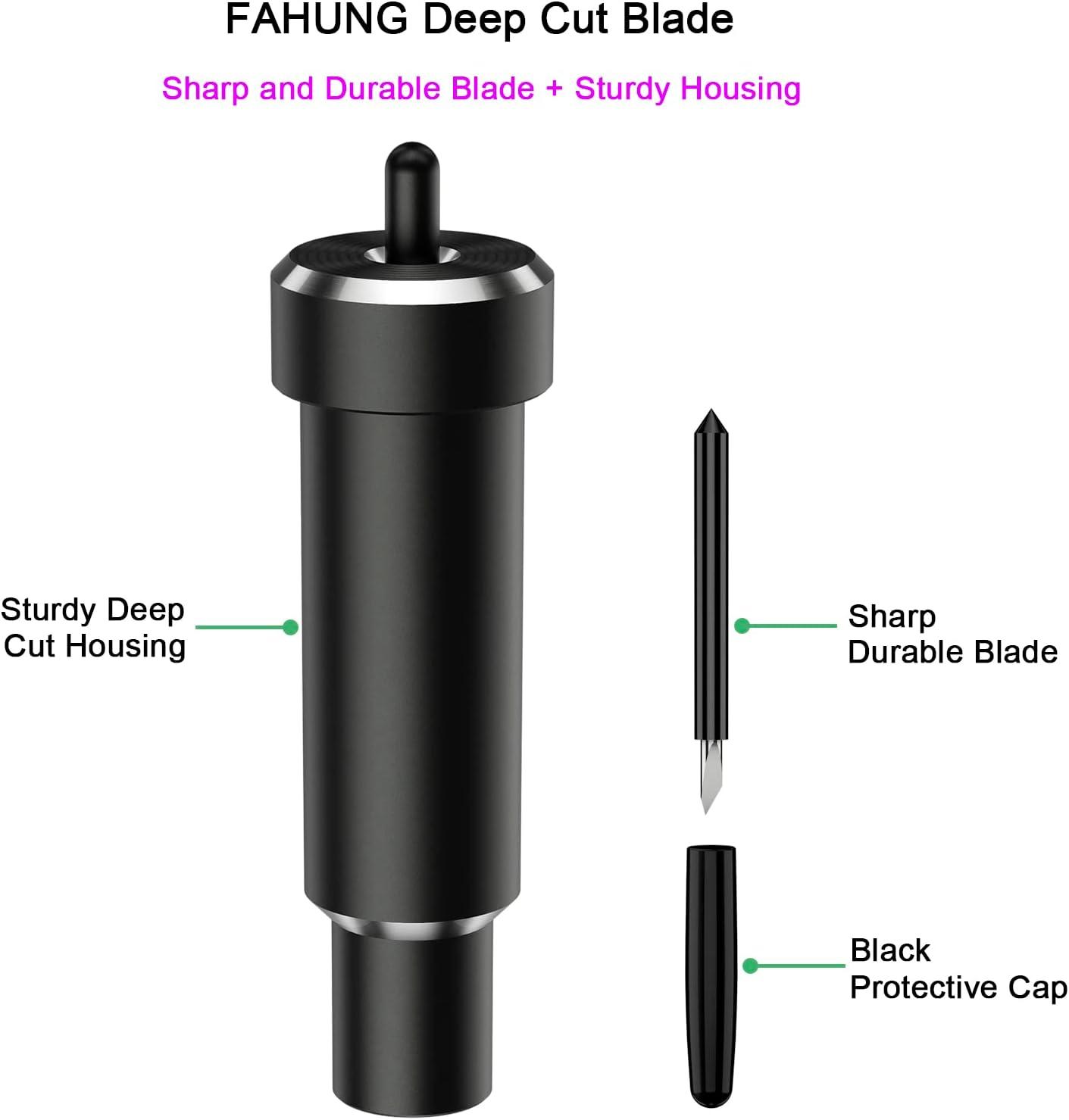Deep Cut Blade And Housing For Cricut Maker, Deep Point Blade For Maker 3/ Maker/Explore