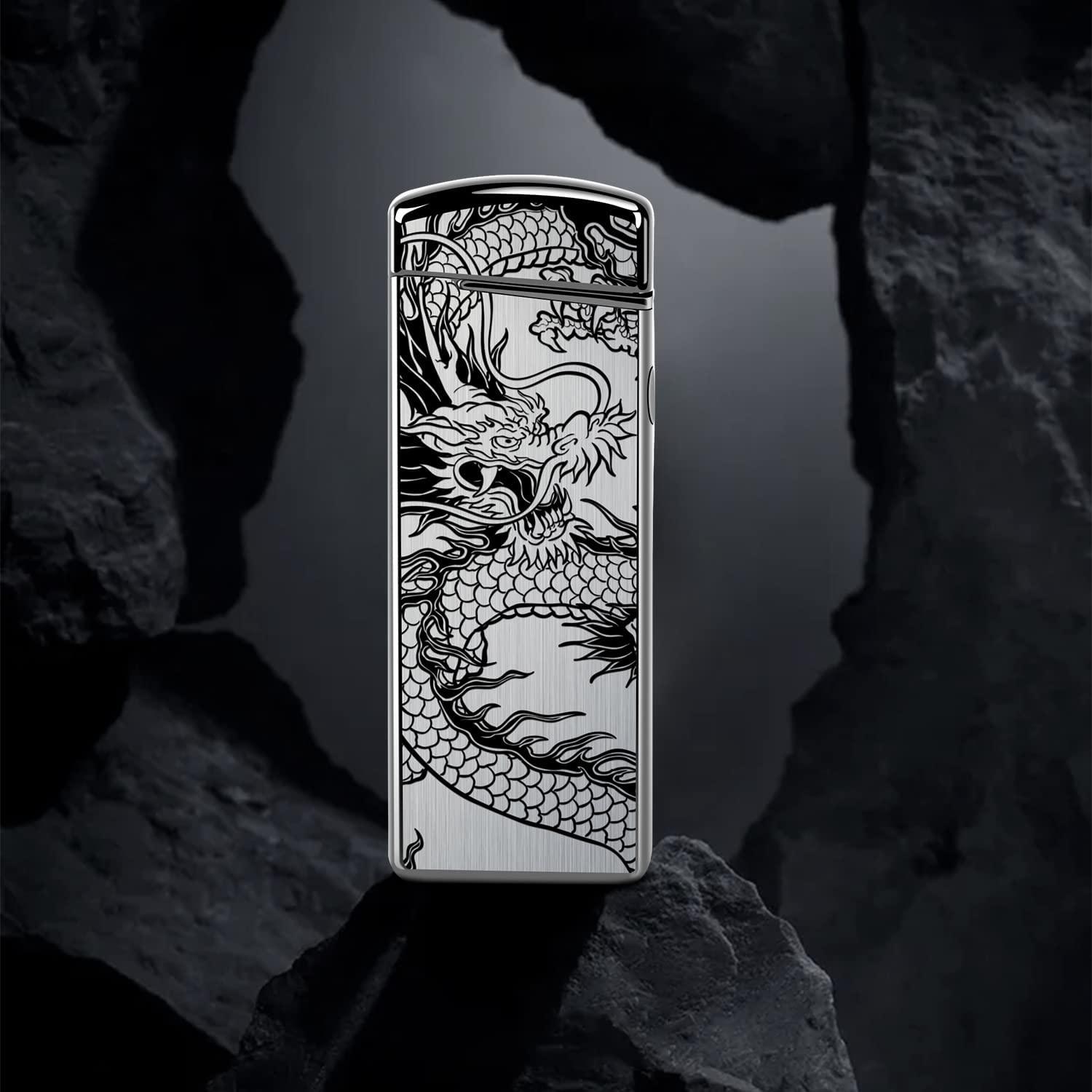 LcFun Rechargeable Lighter USB Electric Arc Lighter Plasma Lighters