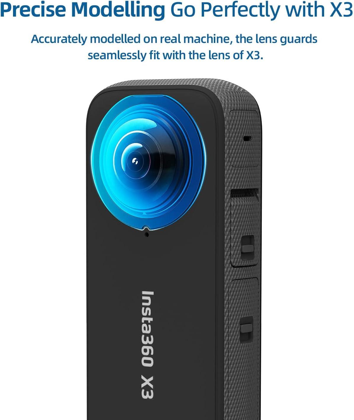 MoriEnzi for Insta360 X3 Lens Guards Lens Protector Cover case