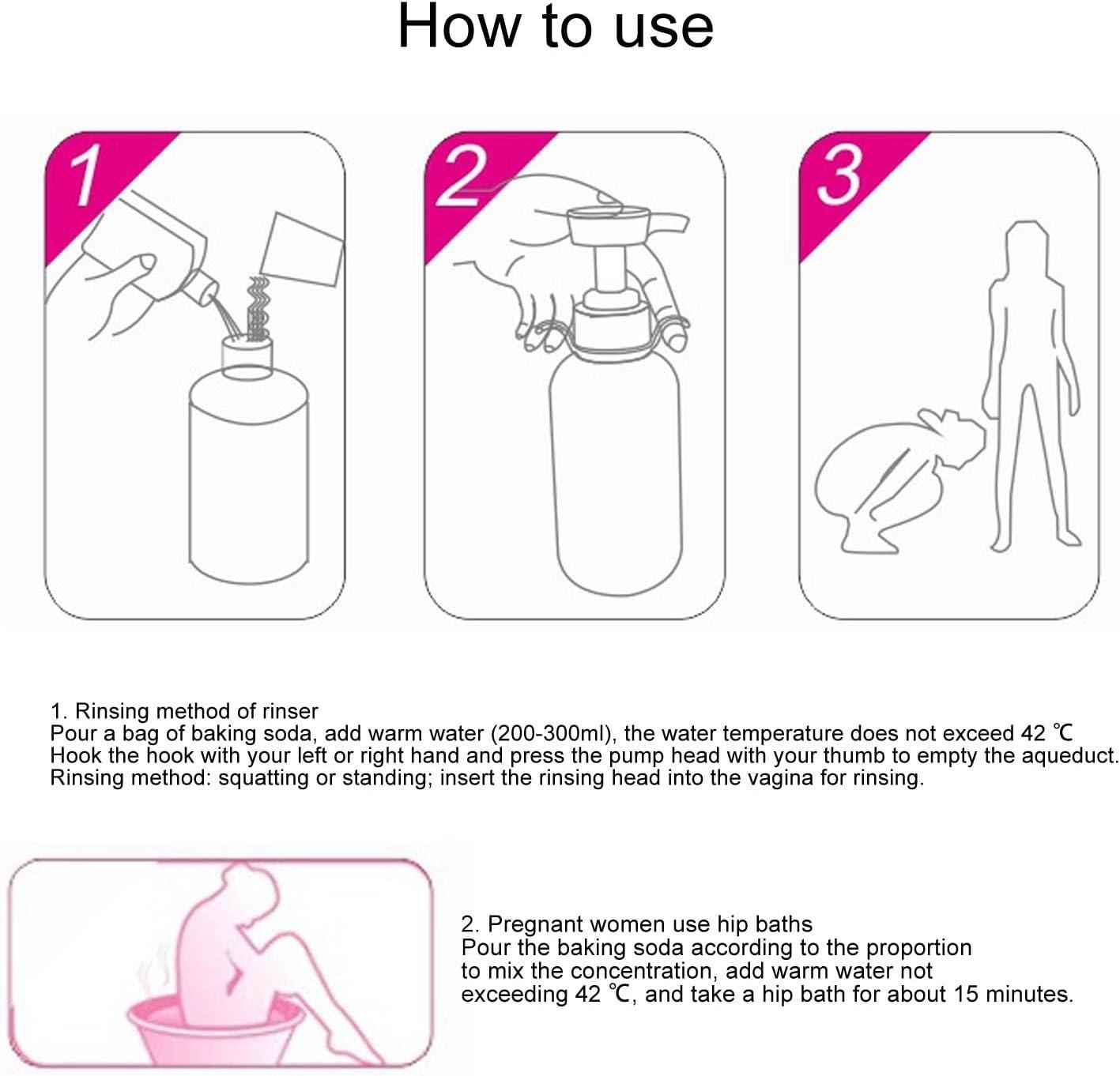 30pcs Vaginal Baking Soda Professional Mild Itch Relief Feminine Wash Powder