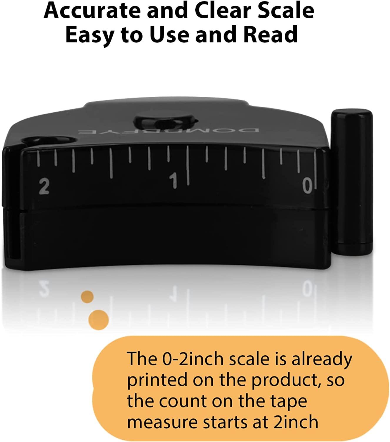 4 Pieces Body Tape Measure Body Measuring Tape Weight Loss, Retractable