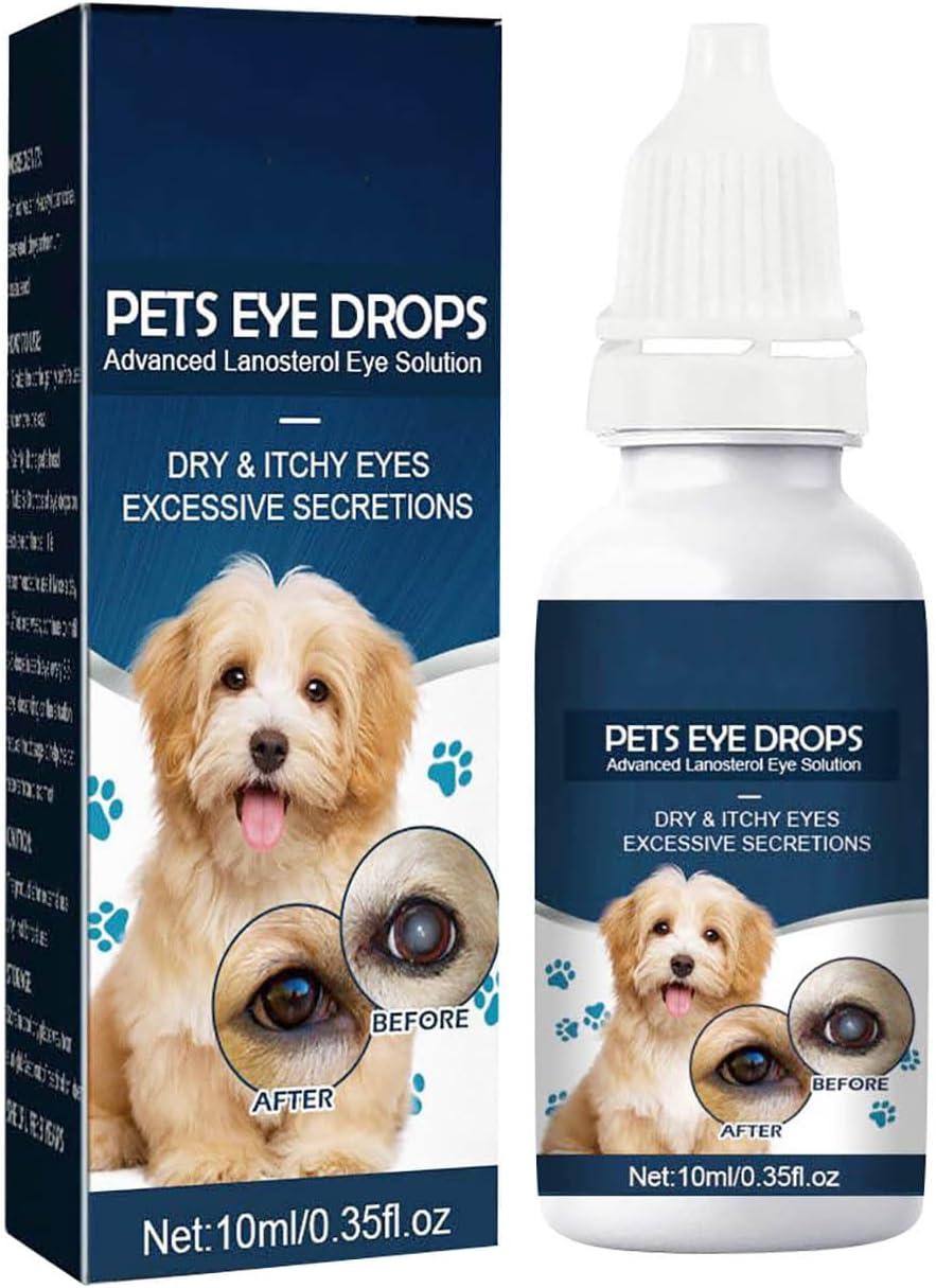 AUSTUS Dog Eye Drops for Dry Eyes Preservative Free Advanced