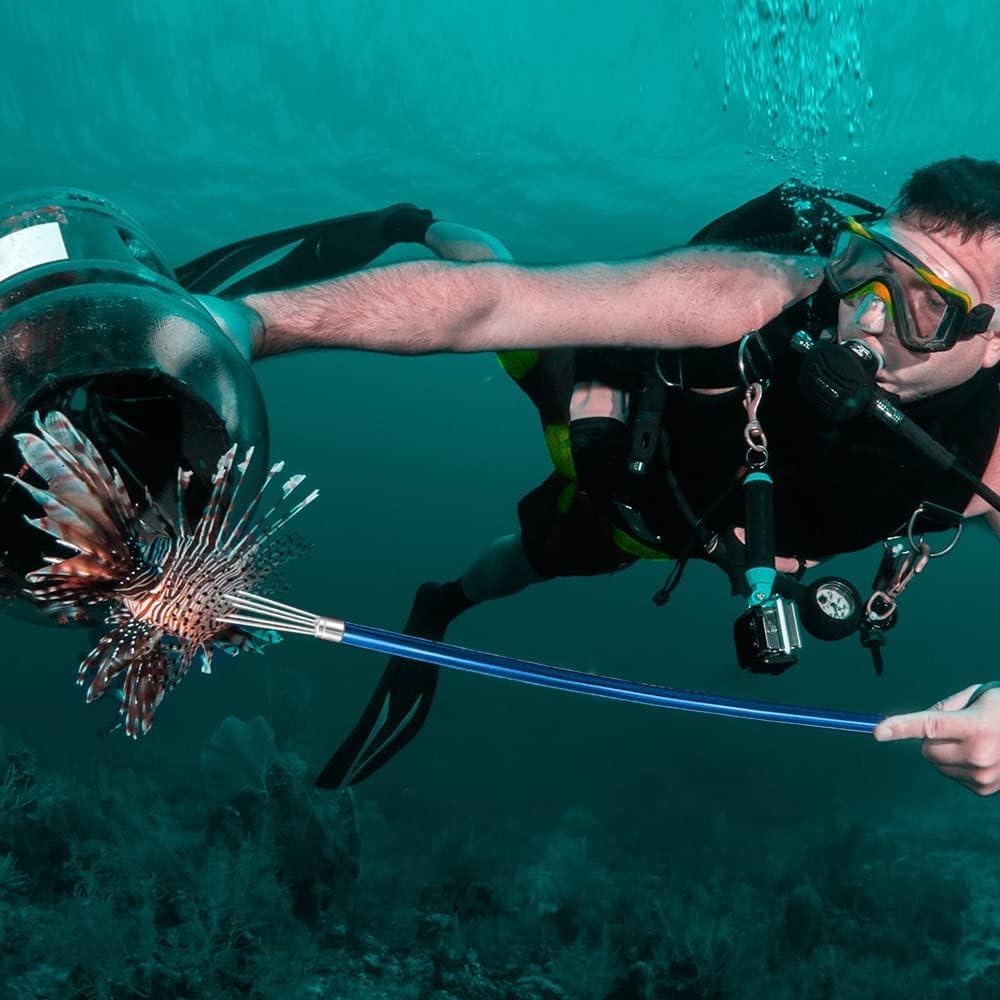 Trubrave Sling Fishing Spear - Aluminum Pole Spear with Stainless Steel Prong - 5 Paralyzer Tips - 3-in-1 Tool - Travel Bag Included | Buy Now with Express International Delivery | GoSupps.com Trubrave Sling Fishing Spear - Aluminum Pole Spear with Stainless Steel Prong - 5 Paralyzer Tips - 3-in-1 Tool - Travel Bag Included | Buy Now with Express International Delivery | GoSupps.com