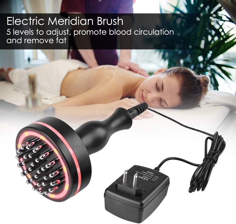Meridian Massage Brush: Natural Cellulite Massager & Exfoliating Scrub with  Infrared Heating - Radiant Skin & Slimming Benefits | Buy Now with Express  International Delivery | GoSupps.com