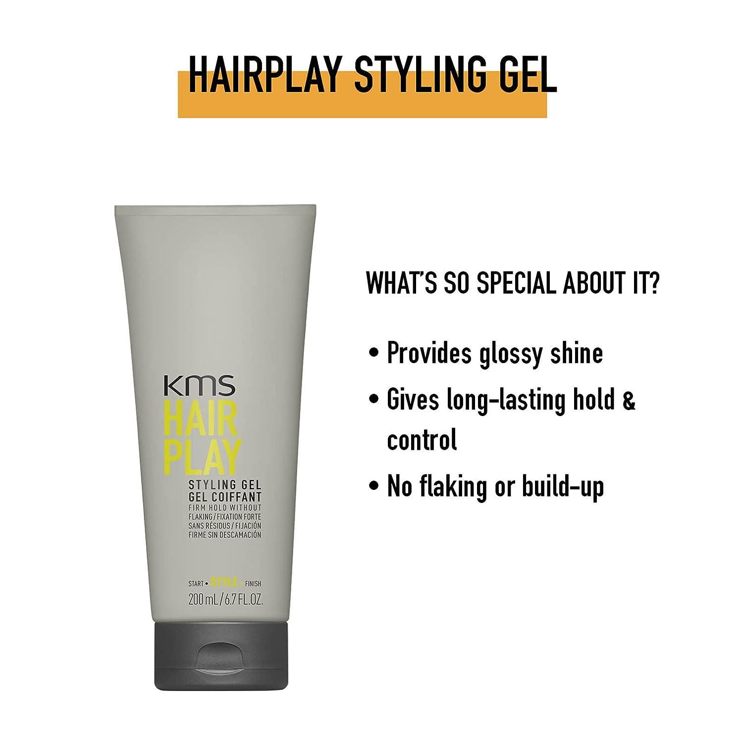 KMS Hairplay Styling Gel 6.7 Fl Oz