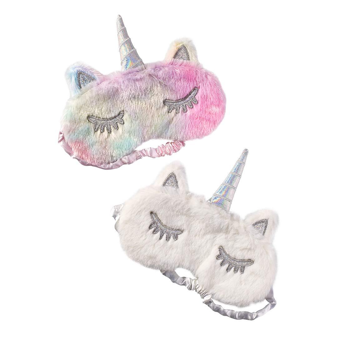 TOP TRENZ Unicorn Sleep Masks 2 Pack
