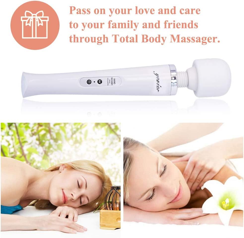 Electric Handheld Massager Cordless Rechargeable Wand