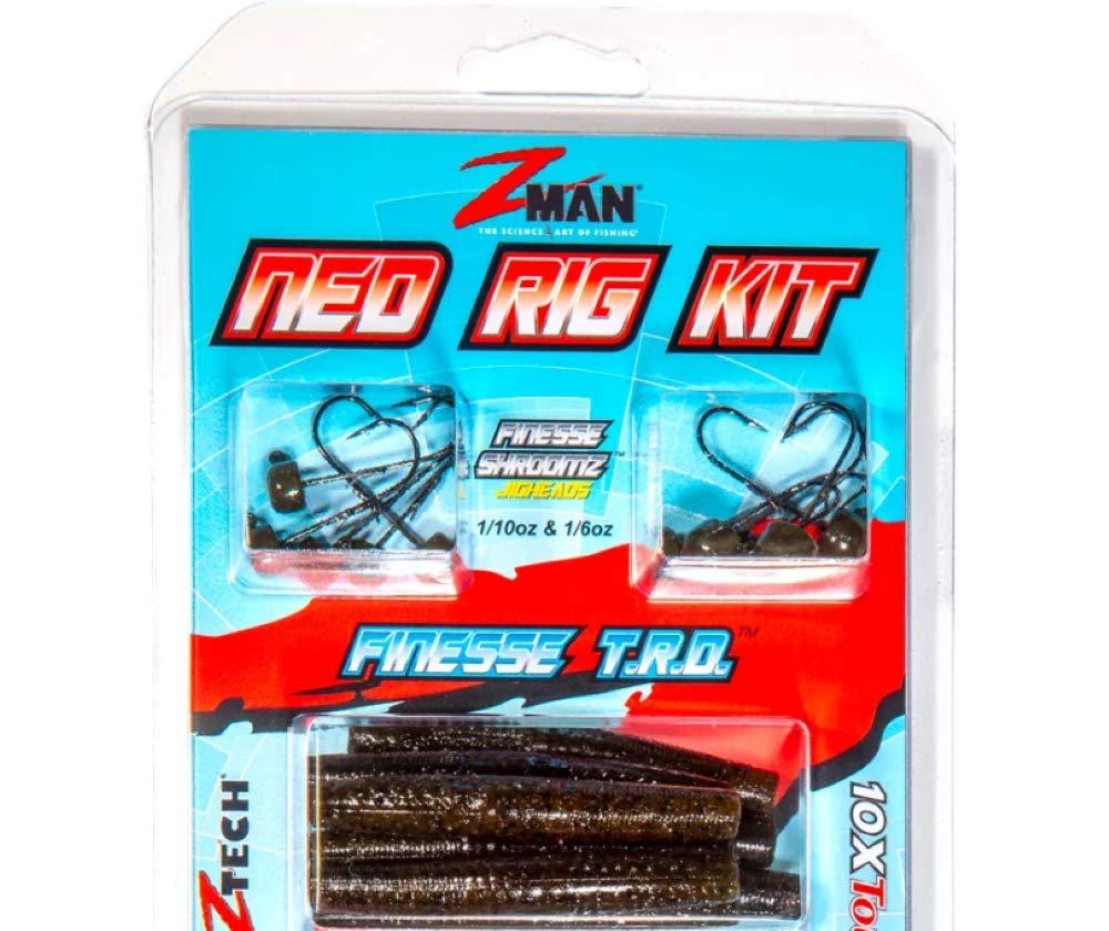 ZMAN Ned Rig Kit Green Pumpkin, Multi, One Size