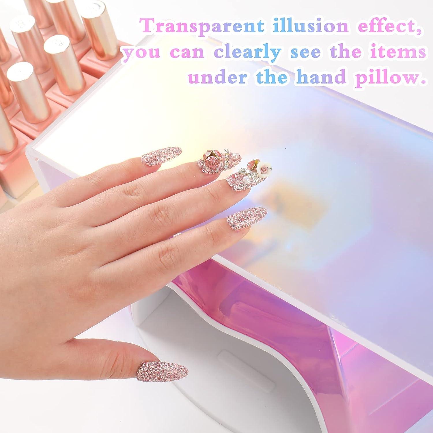  FRCOLOR 5pcs Nail Art Hand Pillow Art Display Nail