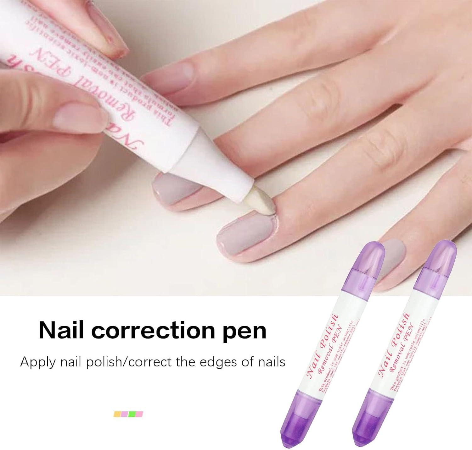 zalati Nail Polish Remover Pen Empty Nail Polish Corrector Edge