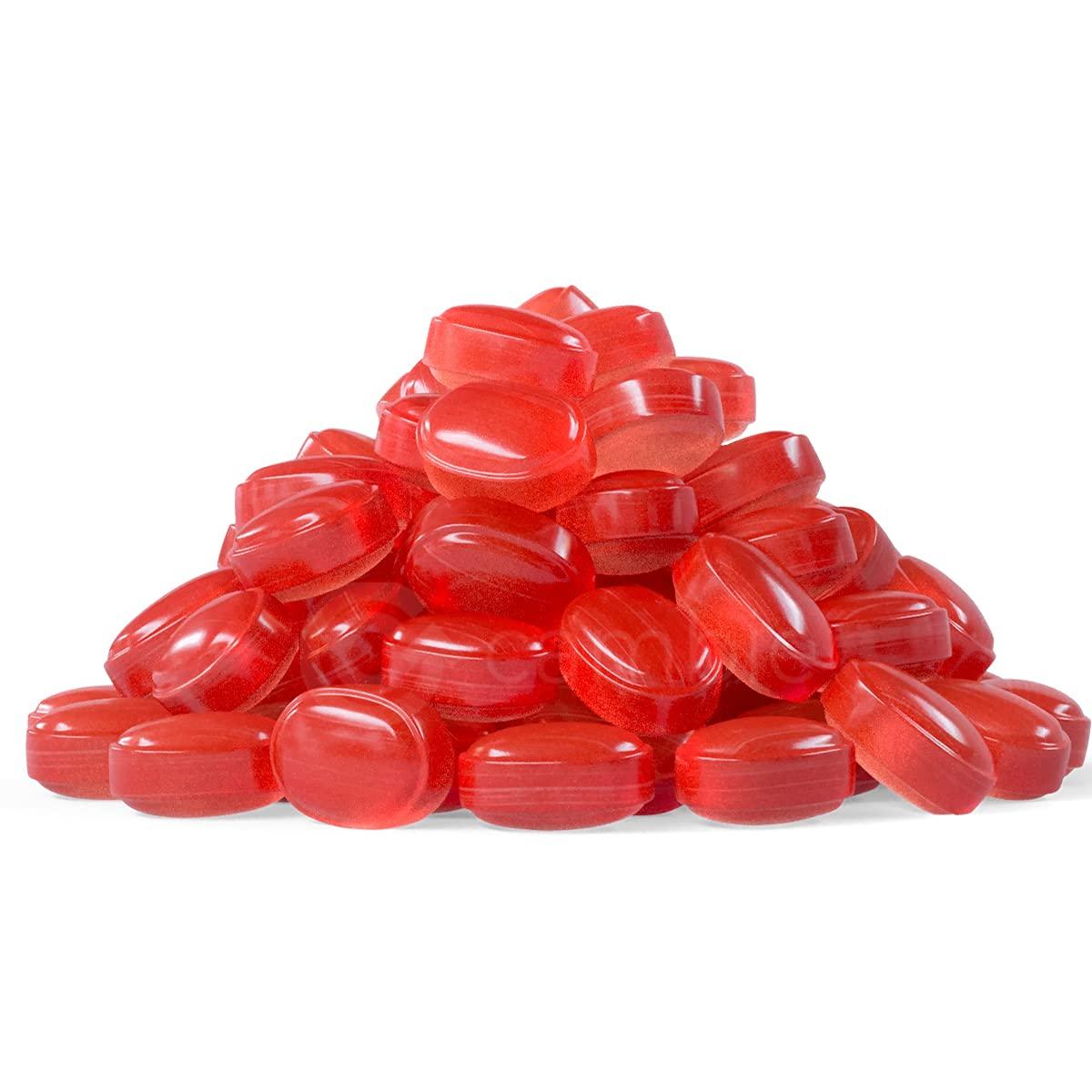 Arcor Strawberry Bon Bons Filled Hard Candy Bulk, 2 Pound Bag