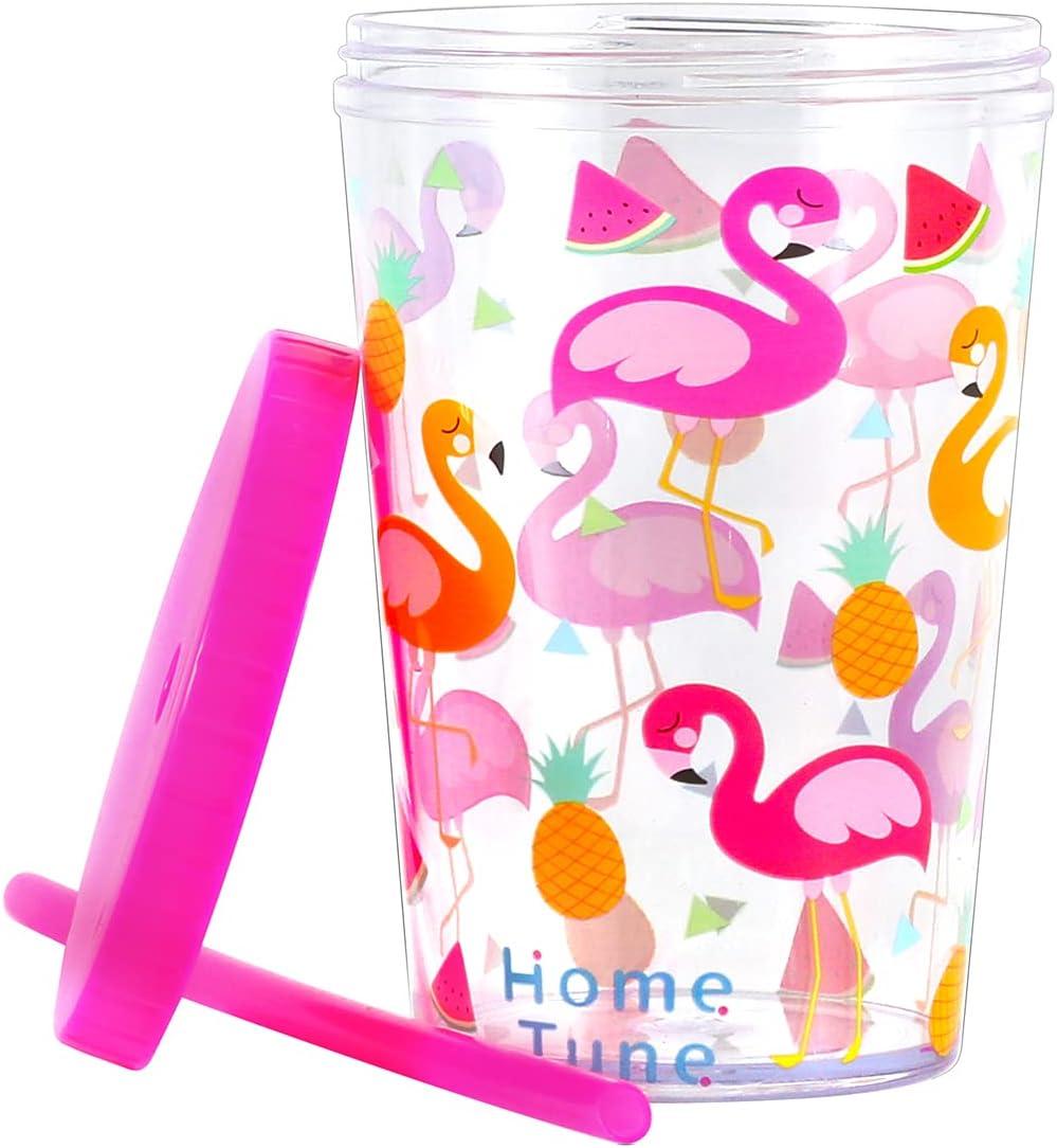 Flamingo, Girls Tumbler, Kids Sippy Cup