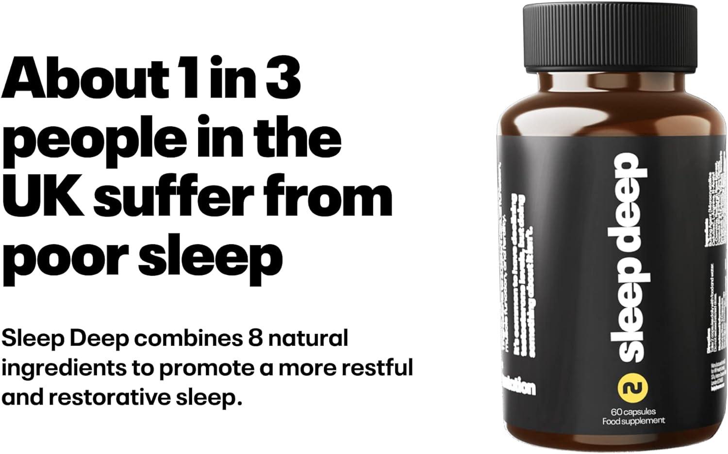 Numan Sleep Deep 60 Vegan Capsules with Natural Melatonin Sources 5