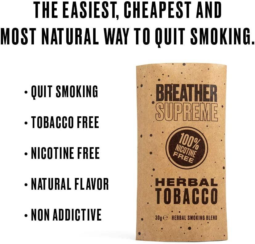 best herbal cigarettes to quit smoking Herbal Smoking Blend - Tobacco and Nicotine Free (1.06oz) | Natural  Alternative for Smoking Pleasure | Buy Now with Express International  Delivery