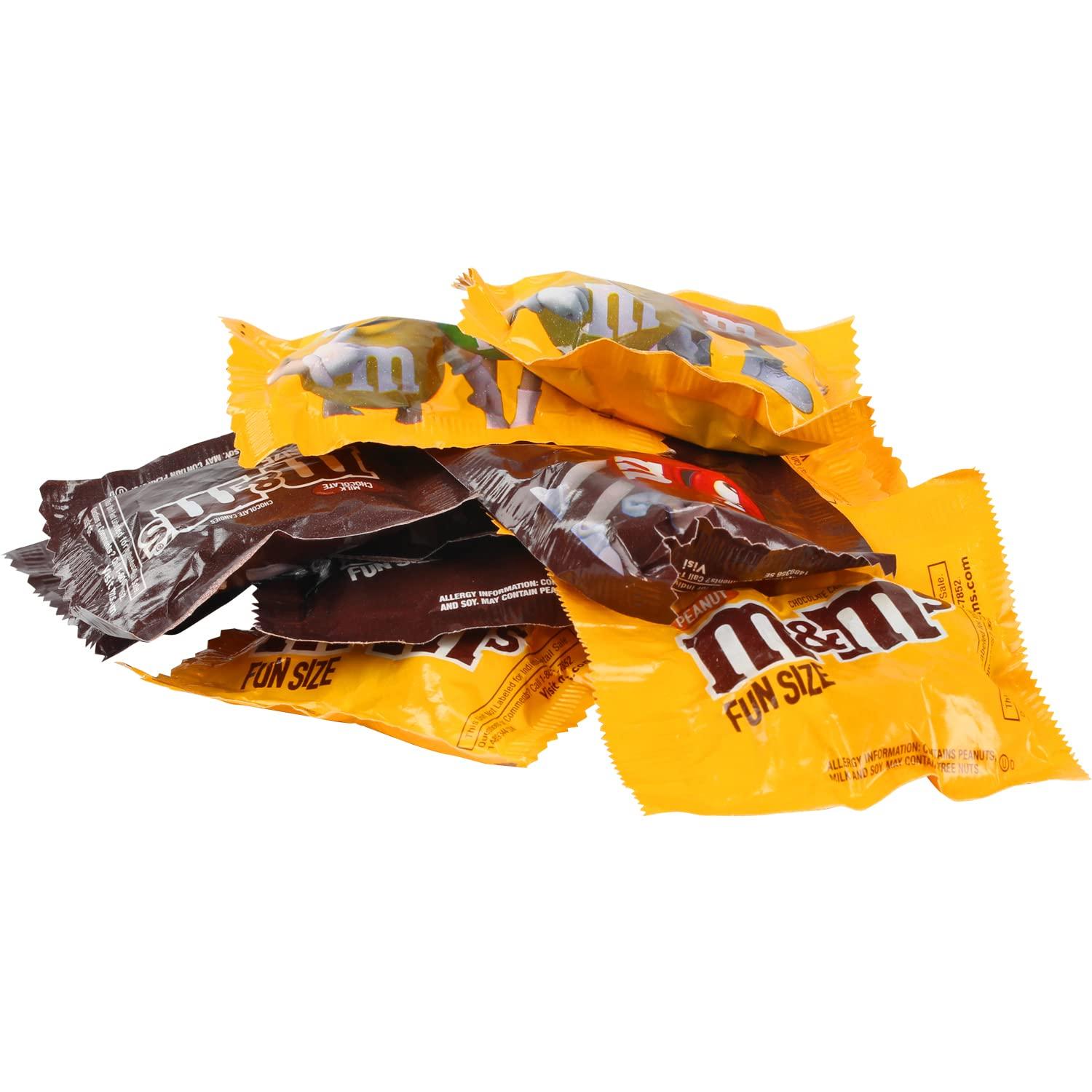 Buy M&M 4 Bag Treat. Peanut 125g, Chocolate125g, Cri107g & Salted