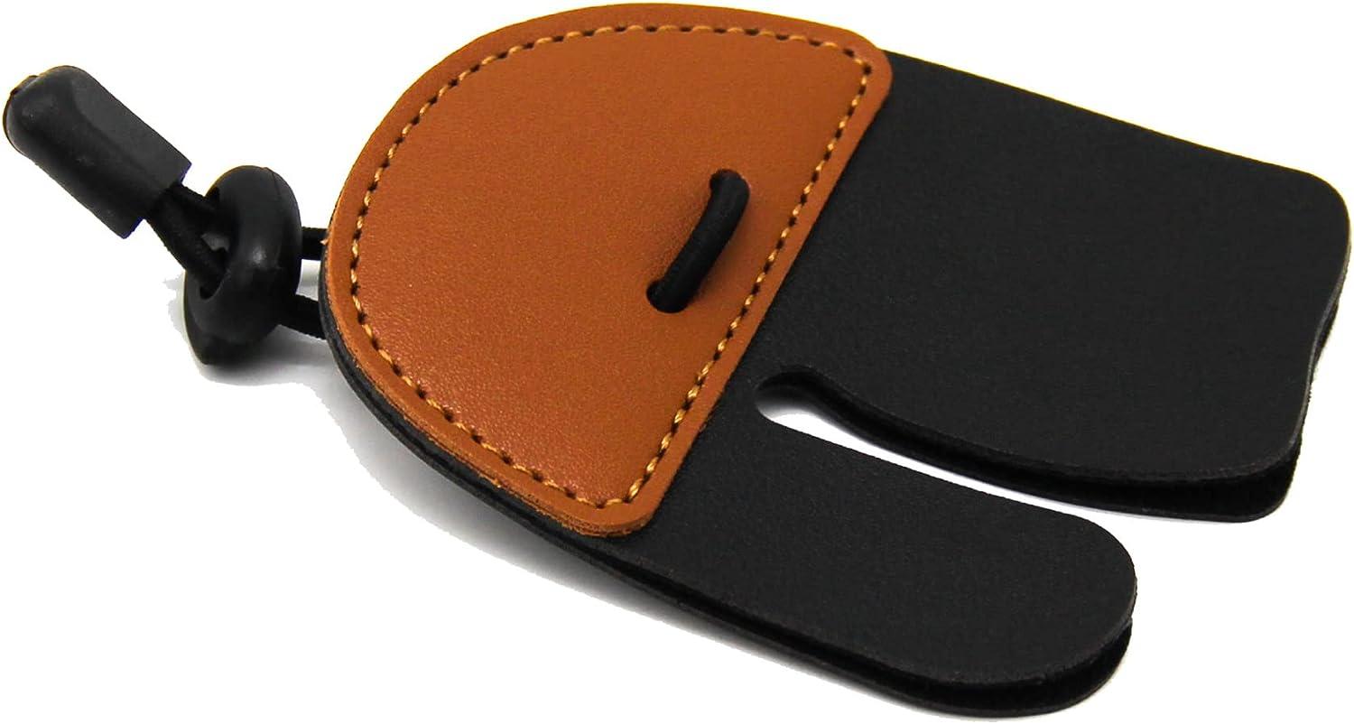 DEERACE Archery Arm Guards & Finger Tab, Leather Finger Arm Protector