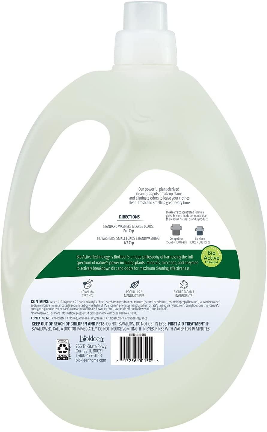 Biokleen Natural Sport Concentrated Laundry Detergent 300 Loads