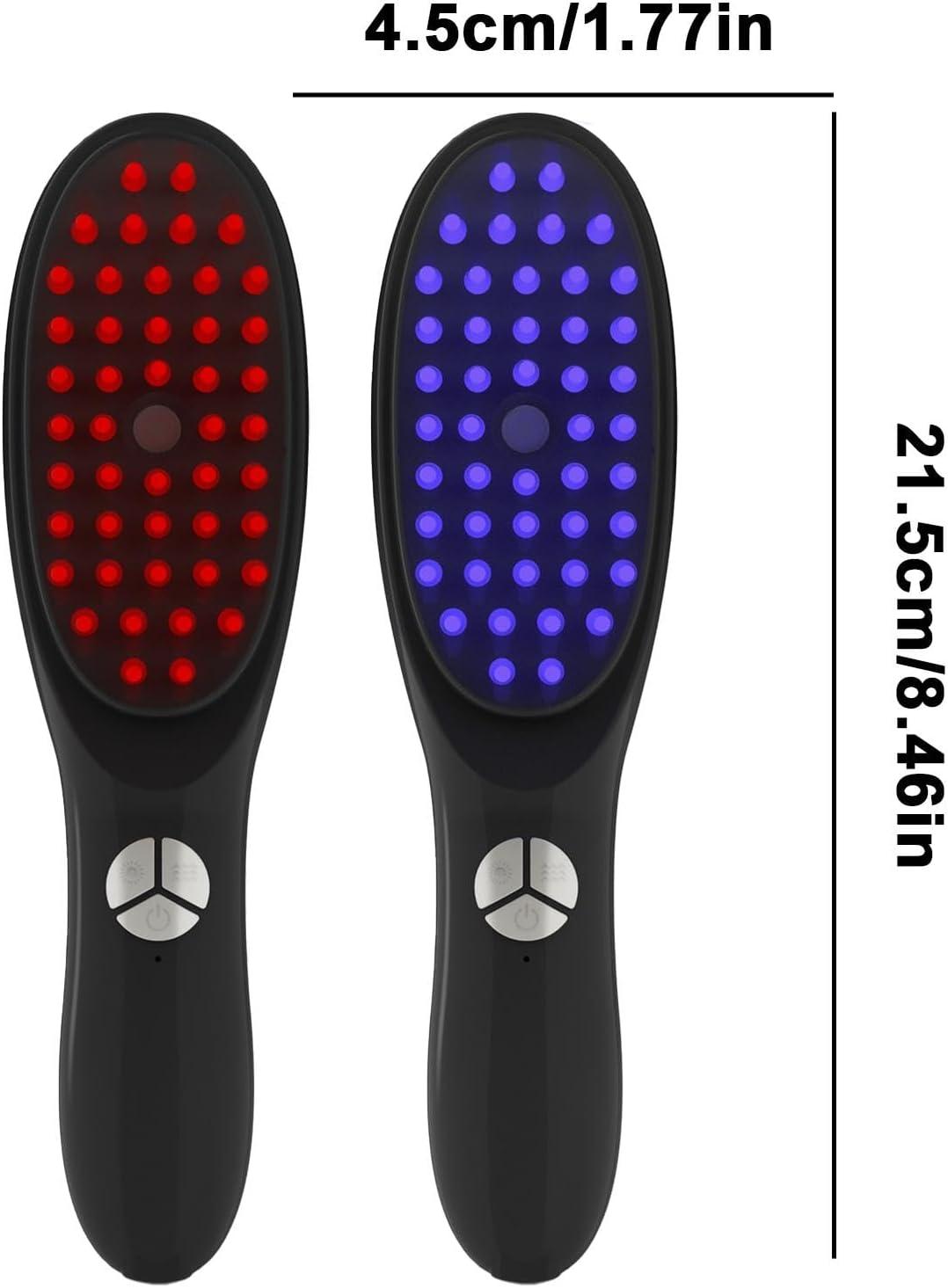 massagegerät rücken vibration Generic Vibrating Hair Growth Brush - Innovative Massage & Recovery Tool  for Thicker Healthier Hair | Buy Now with Express International Delivery