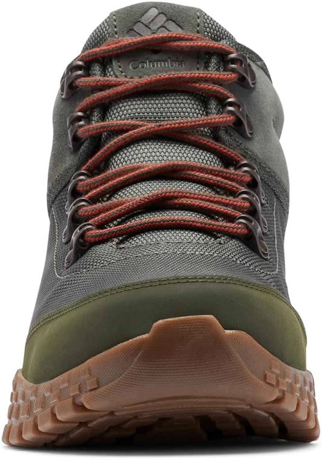 Columbia Men's Fairbanks Mid Snow Shoe 12 Gravel/Dark Moss