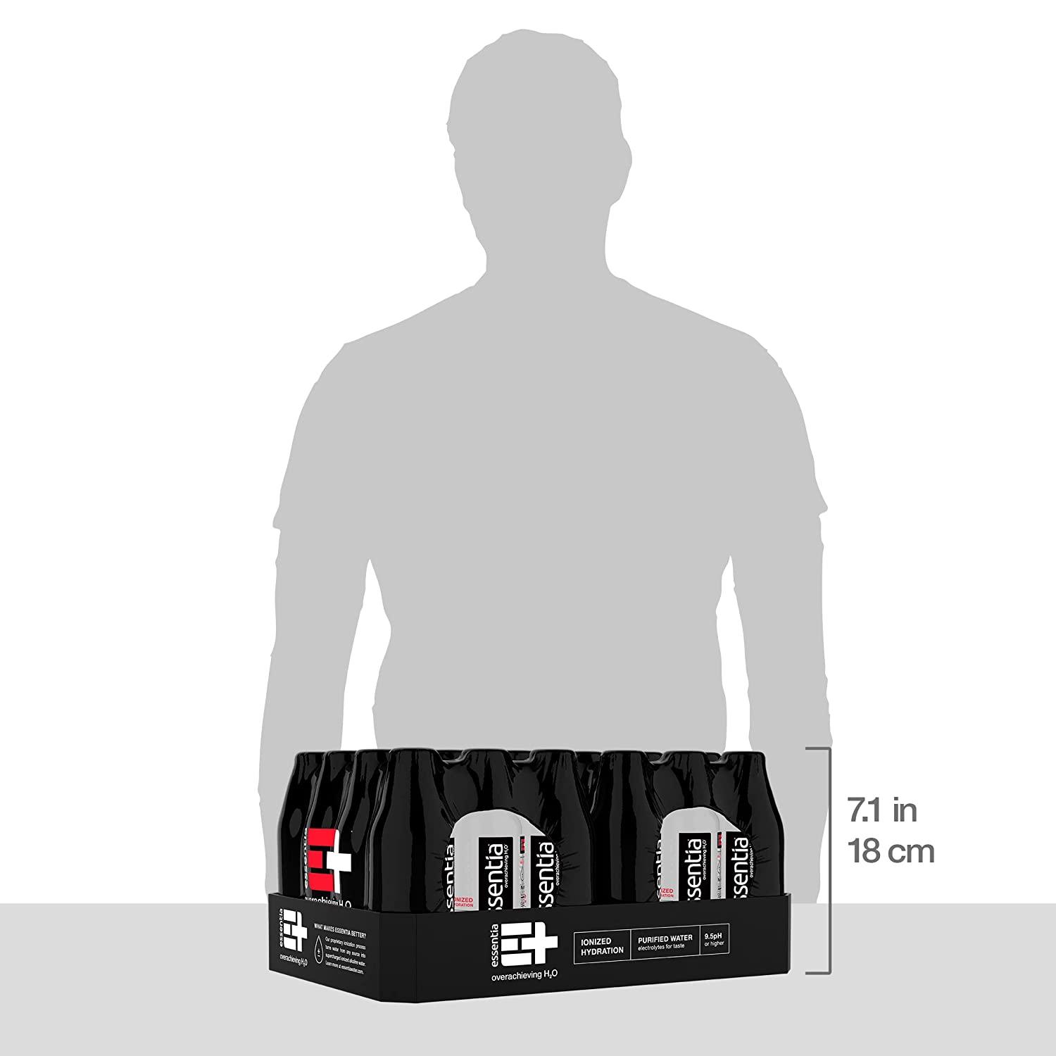 Essentia Water Ionized Alkaline Bottled Water 99.9 Pure 9.5 pH or