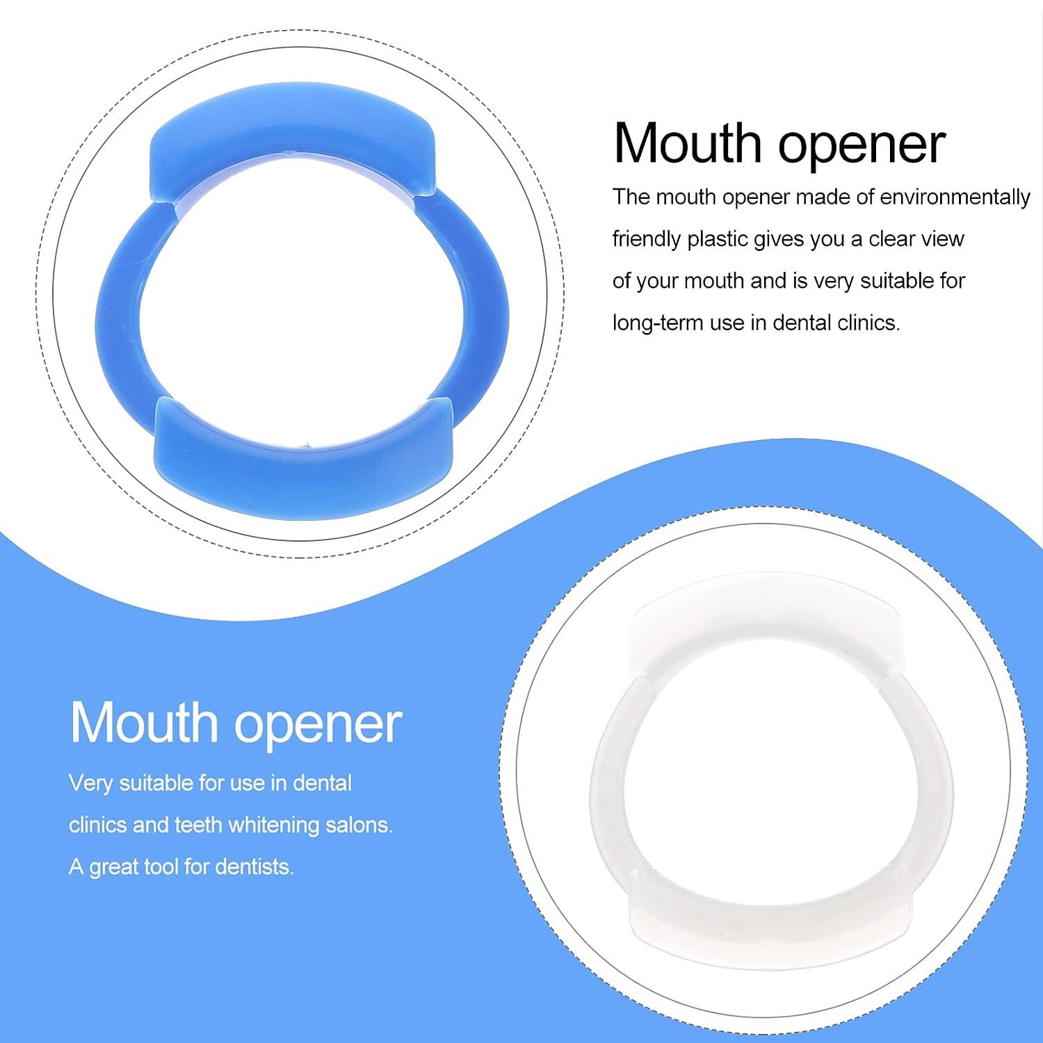 2pcs O Oral Watch Speak Orthodontics Tool Lipless Shape for Mouthguard