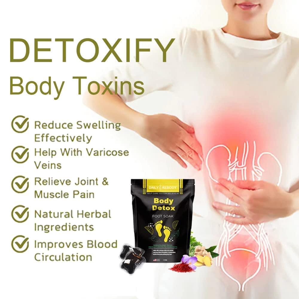 2023 New Herbal Detox&Shaping Cleansing Foot Soak Beads,Slimwe Daily