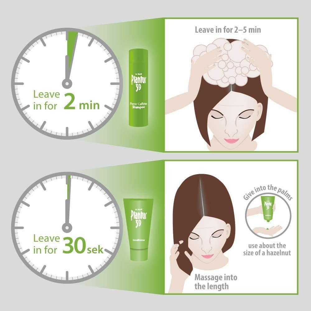 Plantur 39 Shampoo and Conditioner For Fine Brittle Hair 2 Piece Set