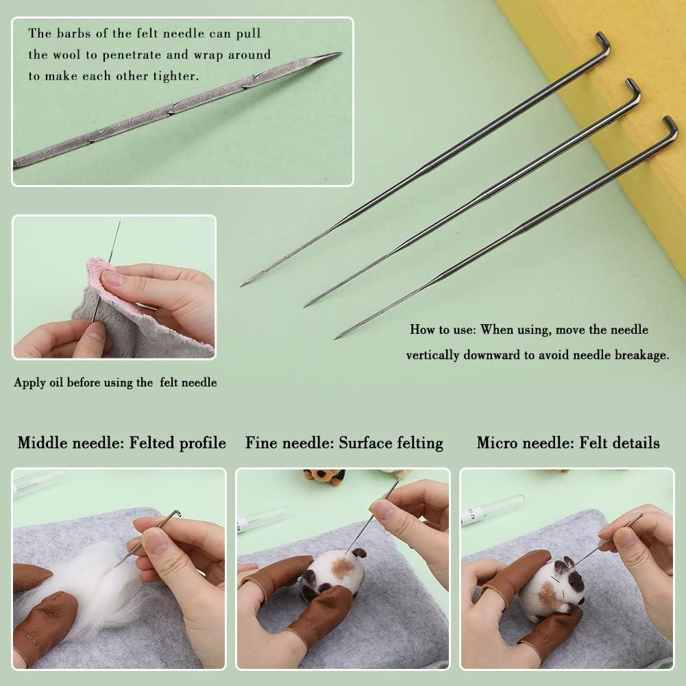 1Pc Needle Felting Kit, Wool Felting Needles Tool, Needle Felting Supplies,  Wool Felting Supplies Needle Felting Tool