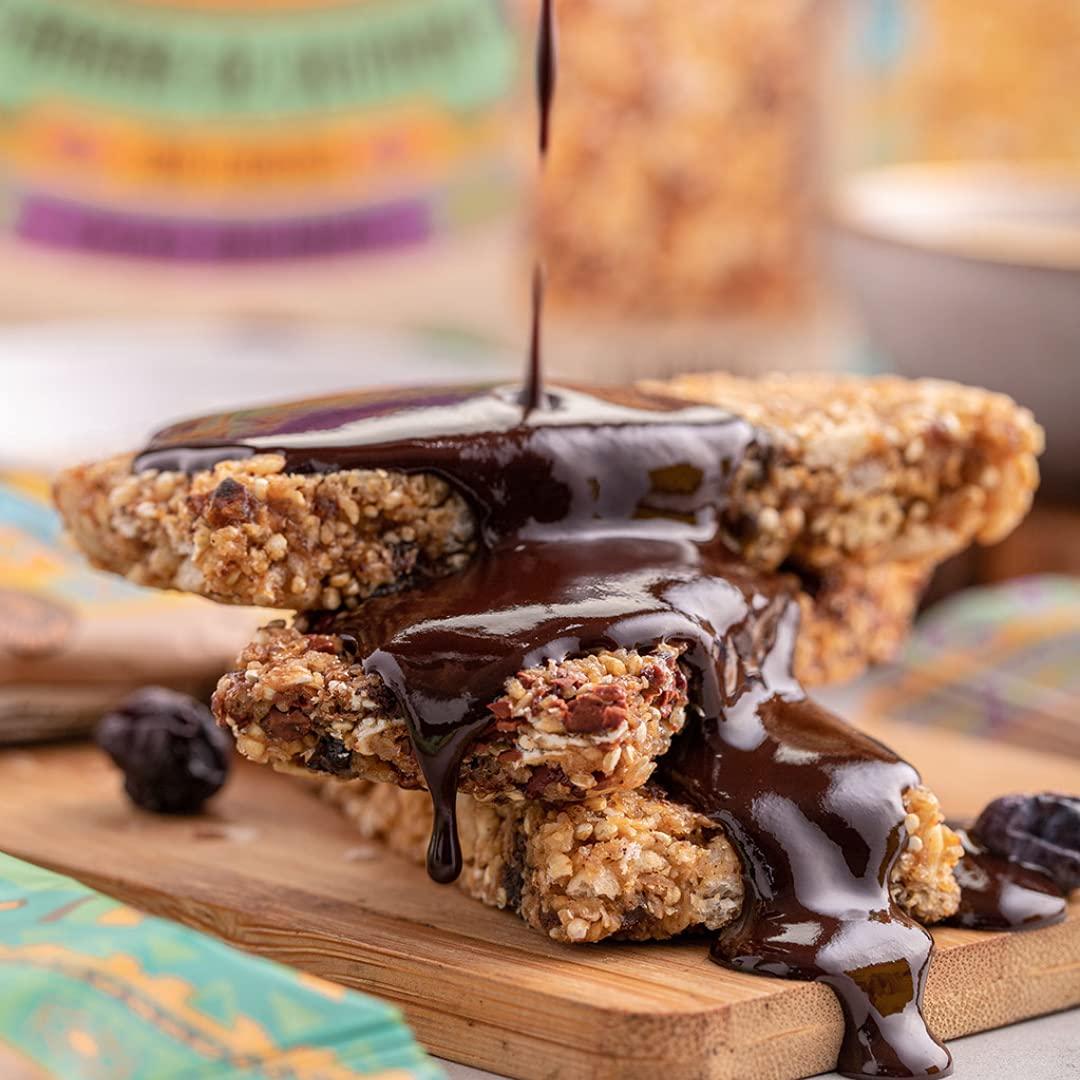 Wipala Raw Cacao Protein Bars Healthy Energy Snack with Quinoa and
