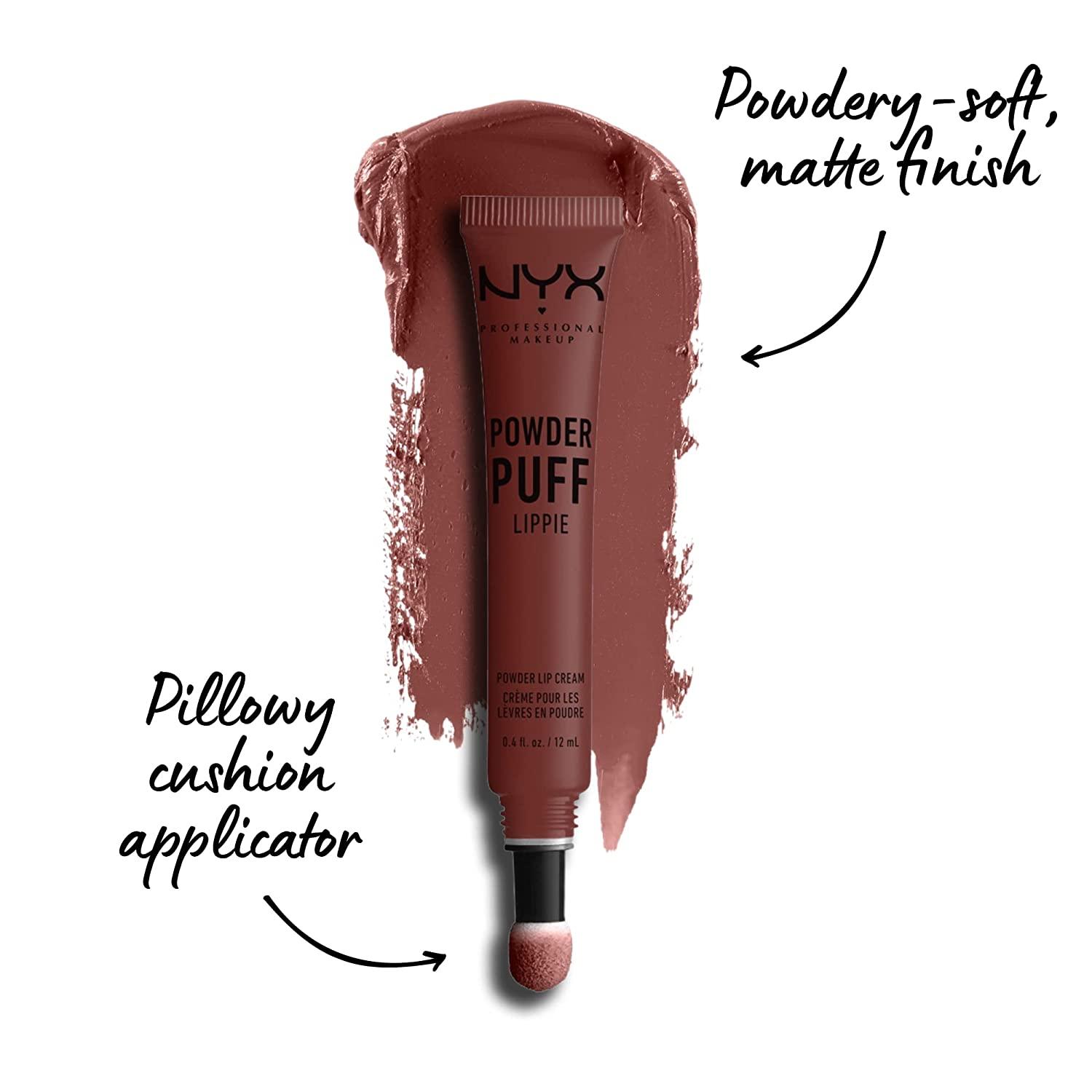 NYX PROFESSIONAL MAKEUP Powder Puff Lippie Lip Cream, Liquid Lipstick