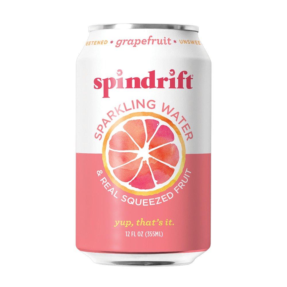Spindrift Sparkling Water, 4 Flavor Variety Pack, Made with Real