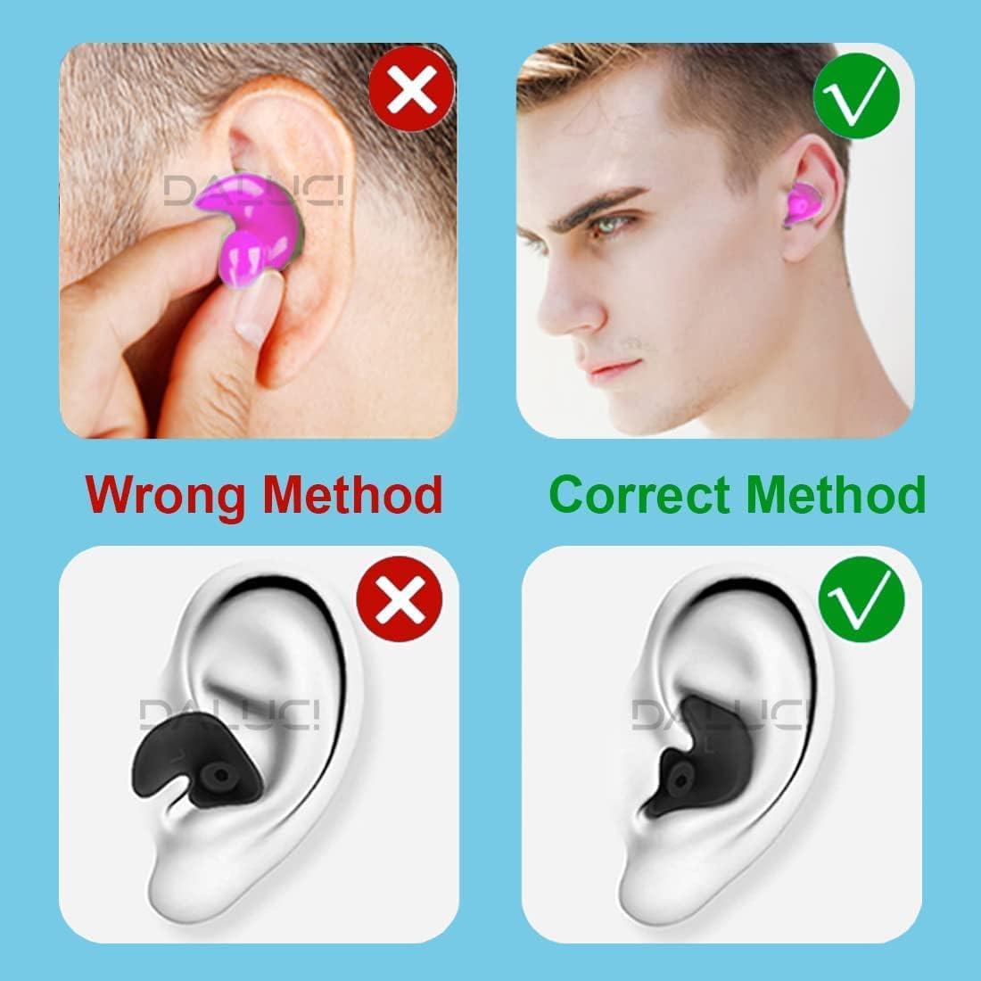 Daluci Swimming Ear Plugs Great Waterproof Ultra Comfy Earplugs Prevent