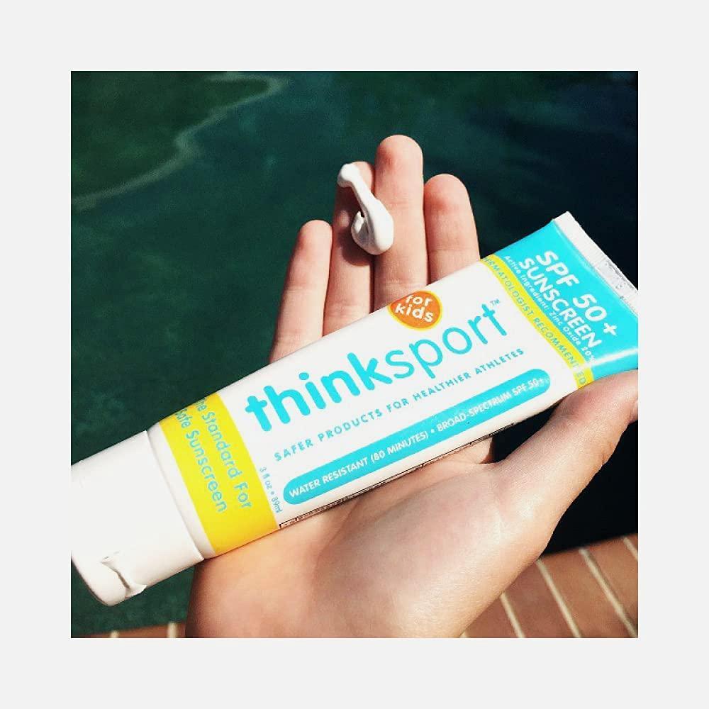 Thinksport Kids Safe Sunscreen SPF 50 (3 ounce) (2 pack)