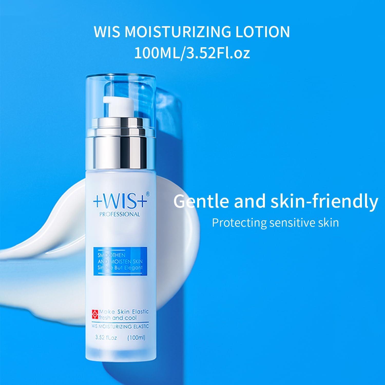 WIS Moisturizing 4-Piece Skin Care Set | Facial Cleanser