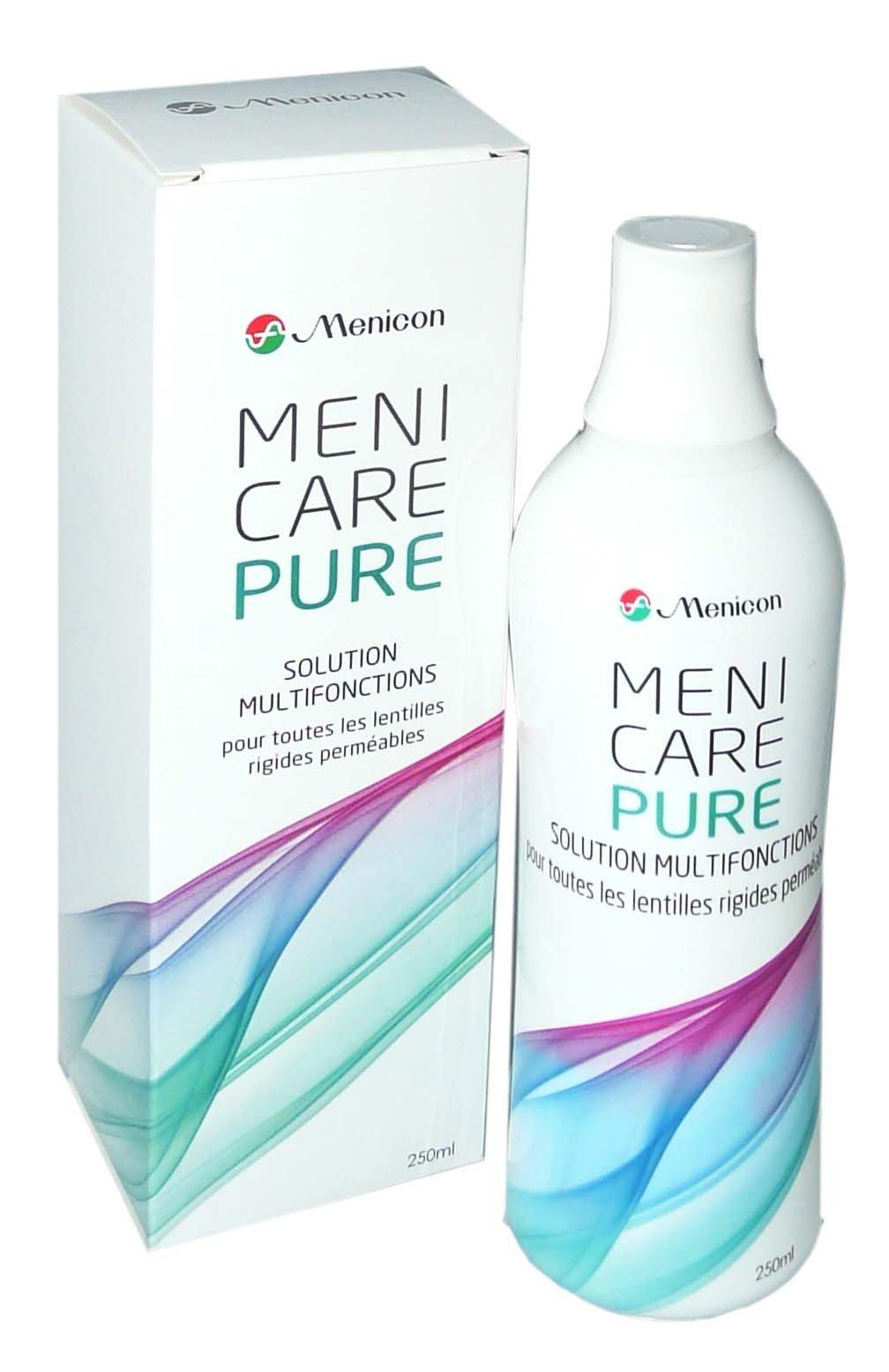 MeniCare Pure Menicon MultiFunction Solution 250ml for Hard Permeable Lenses