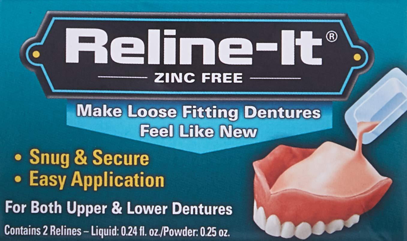 D.O.C. RelineIt Advanced Denture Reliner Kit 1 Restore Comfort with