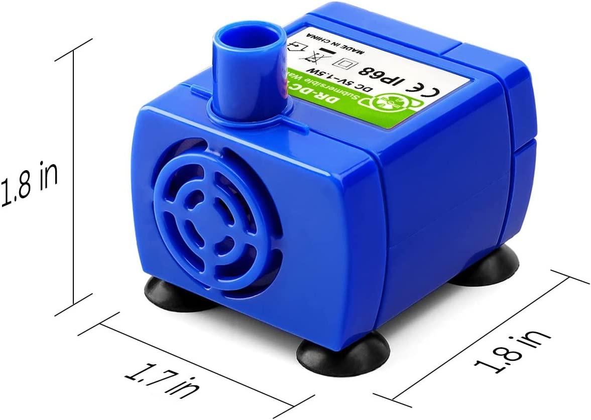 Veken Replacement Pump for Cat Water Fountain Pet Fountain Ultra Quiet