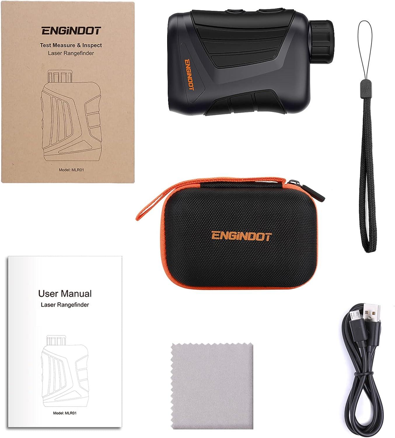 Télémètre Laser DT Hunting 1500 Mètres 7X - Charge USB, Pour Chasse Et Outdoor