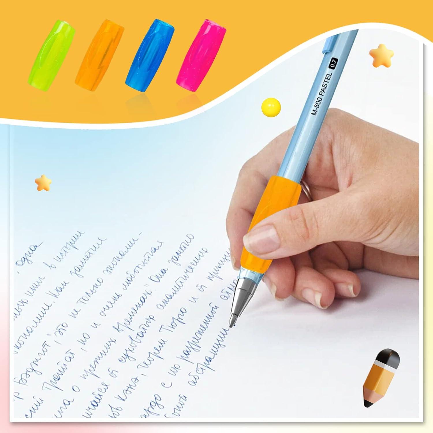 8-Piece Ergonomic Pencil Handle Set for Children | Writing Aid ...