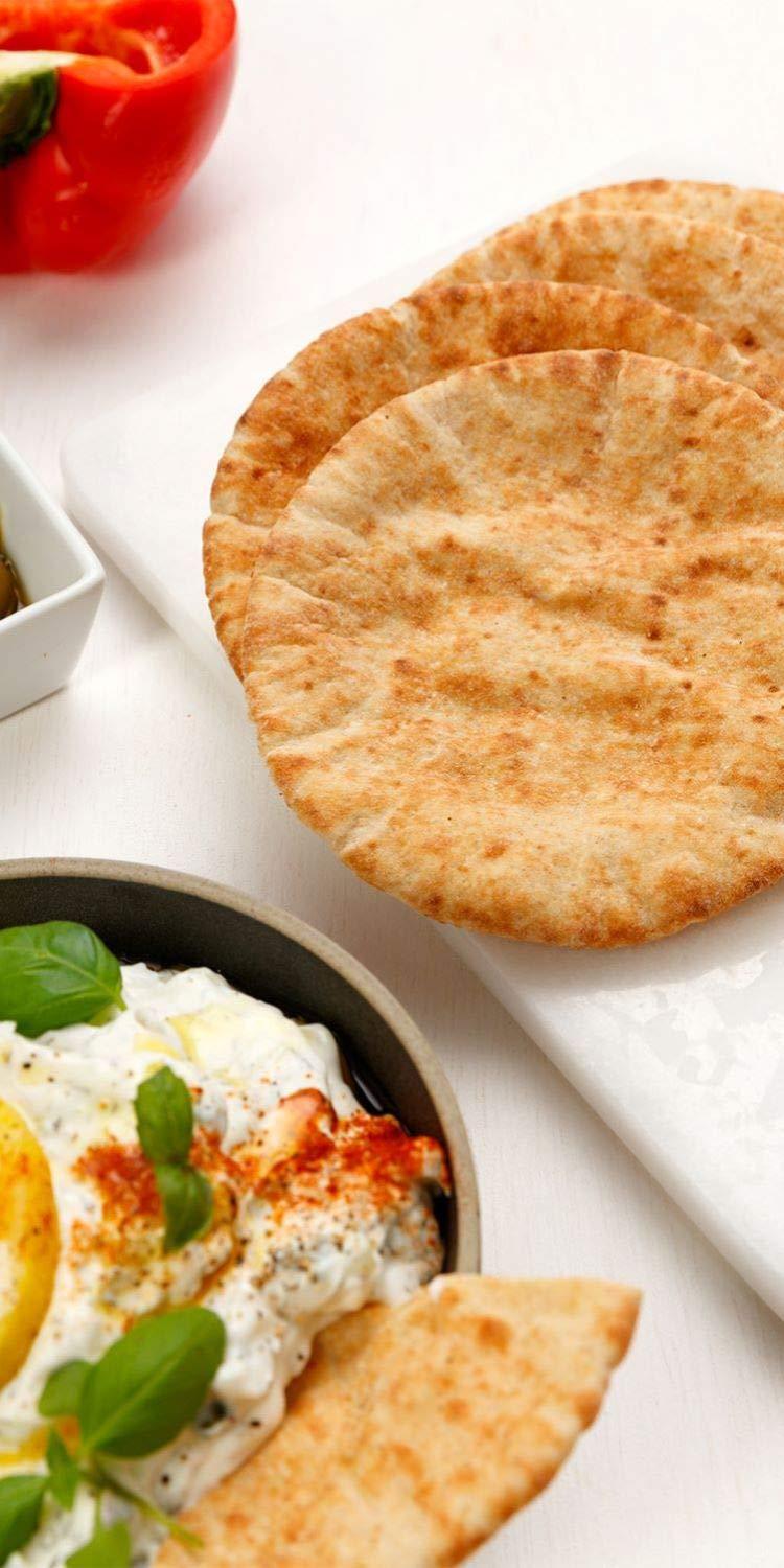 Joseph's Low Carb MINI Pita Bread 3Pack, Flax, Oat Bran and Whole