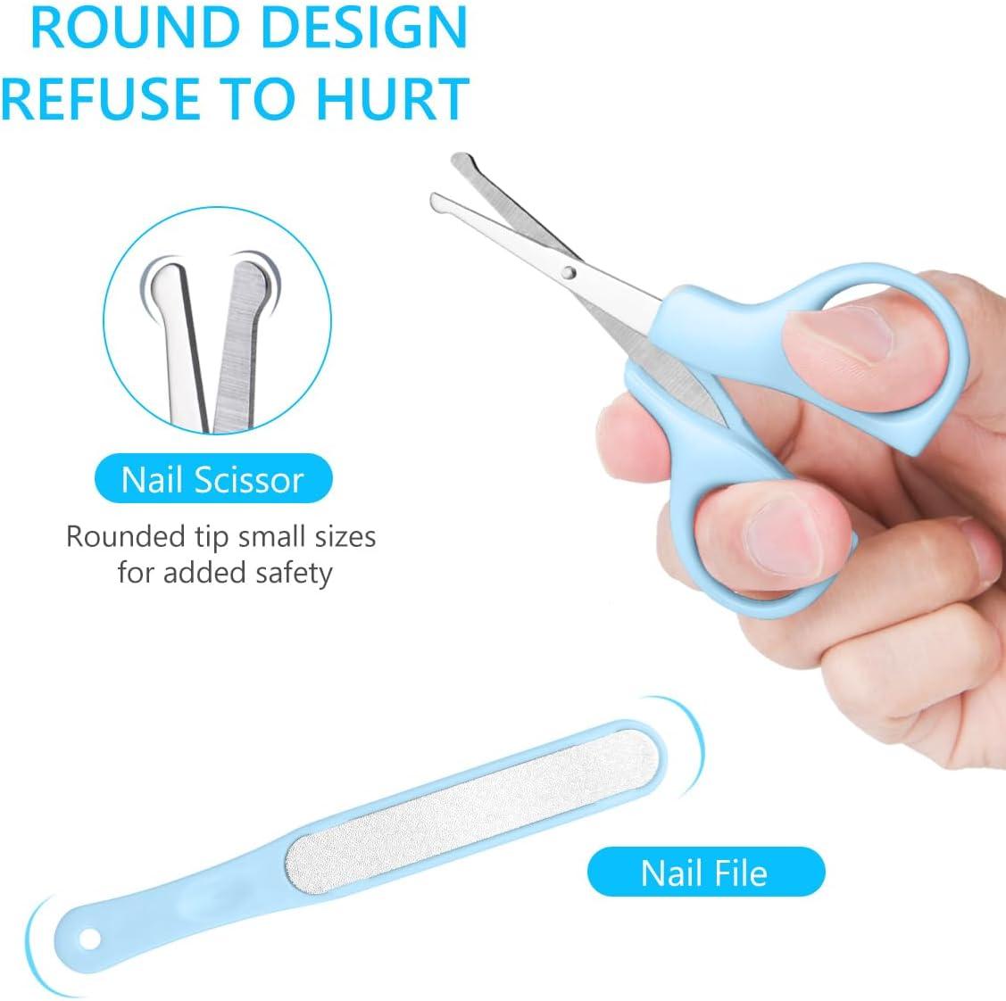 Chicco Baby Nail Scissors for 0 months + Kids (Blue) - Walmart.com