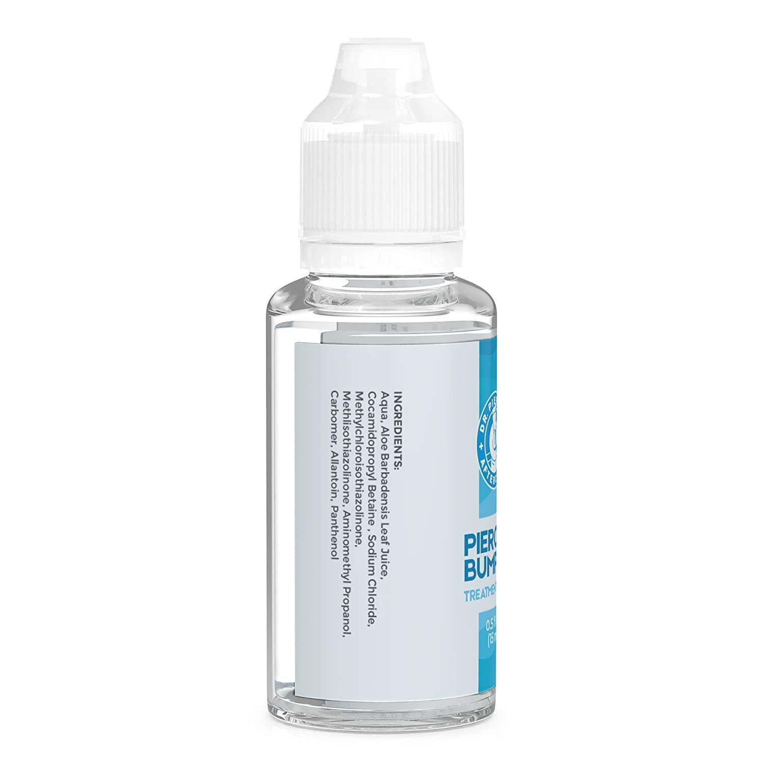 Contact solution for nose piercing store